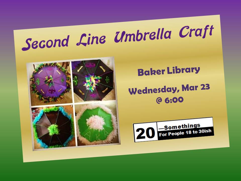 Second Line Umbrella Craft